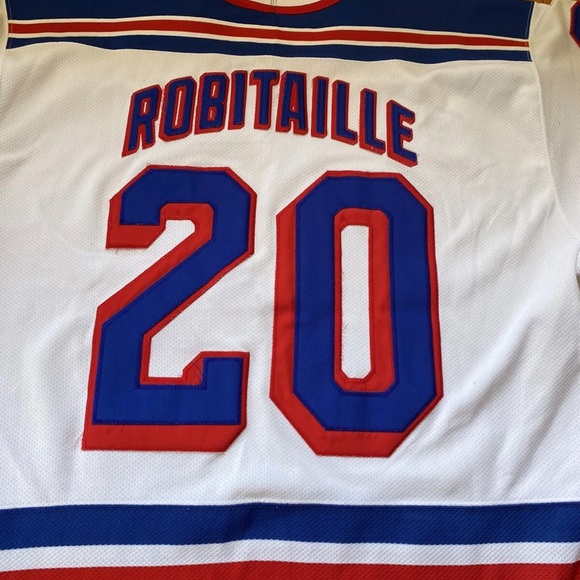 New York Rangers 1996-1997 Luc Robitaille Hockey Jersey Starter XL Vintage VTG - Picture 5 of 9